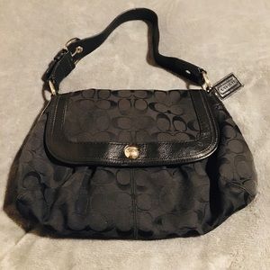 Black Coach shoulder bag